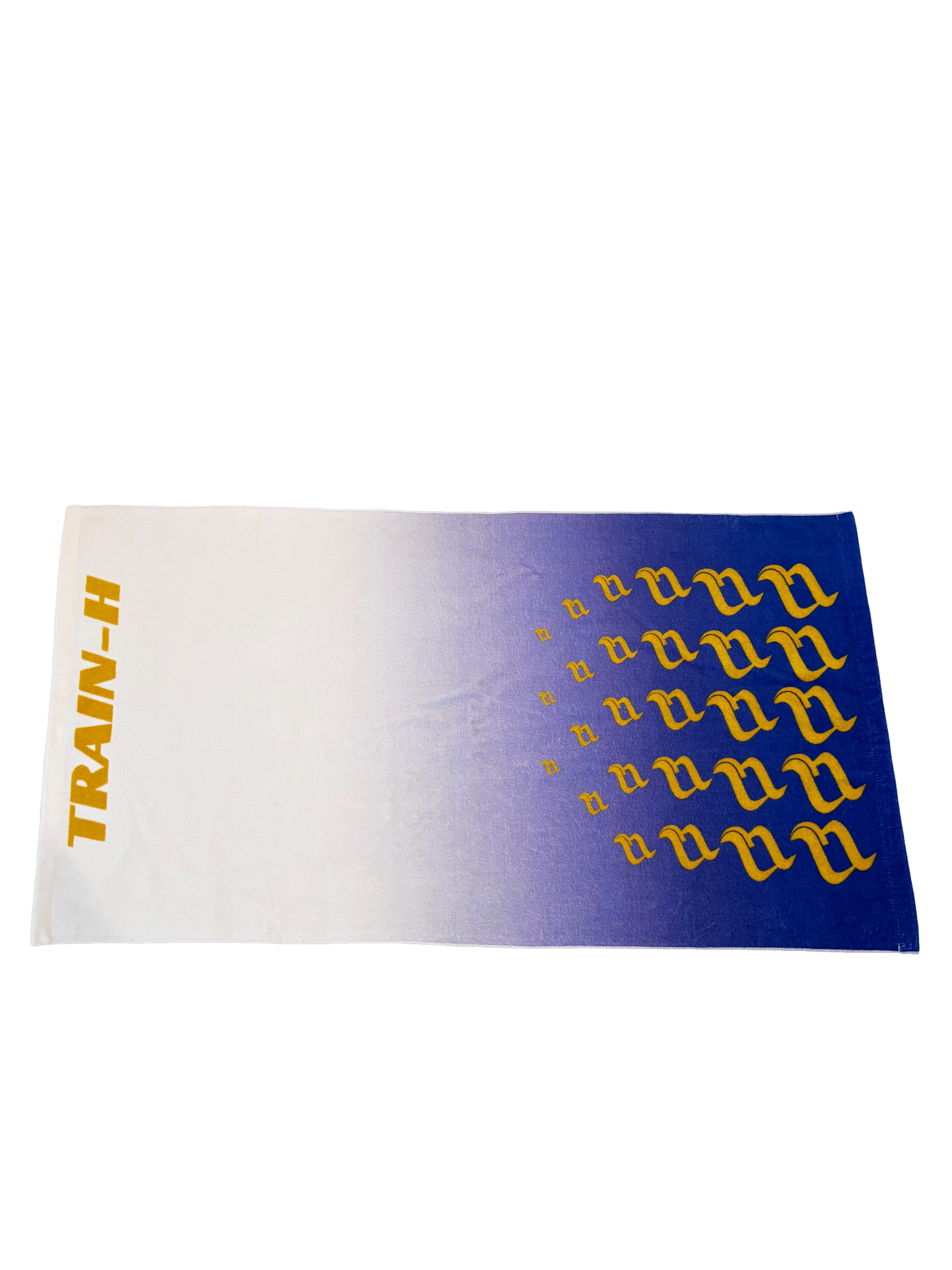 Serviette bleu